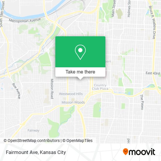 Fairmount Ave map