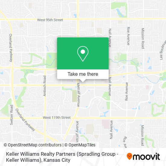 Mapa de Keller Williams Realty Partners (Spradling Group - Keller Williams)
