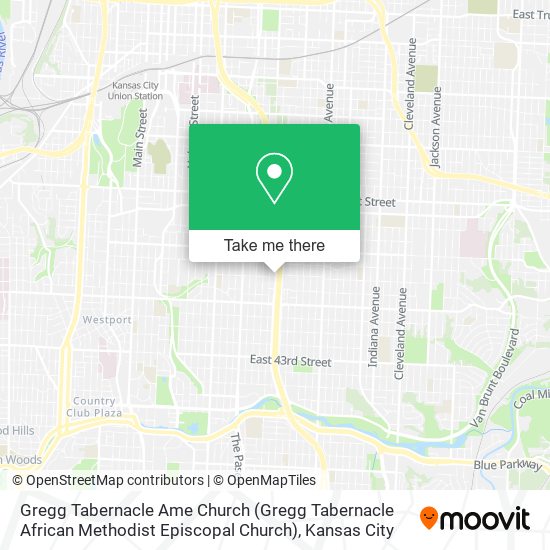 Mapa de Gregg Tabernacle Ame Church (Gregg Tabernacle African Methodist Episcopal Church)