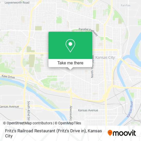 Fritz's Railroad Restaurant (Fritz's Drive in) map