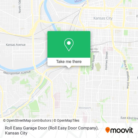 Mapa de Roll Easy Garage Door