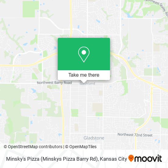 Minsky's Pizza (Minskys Pizza Barry Rd) map