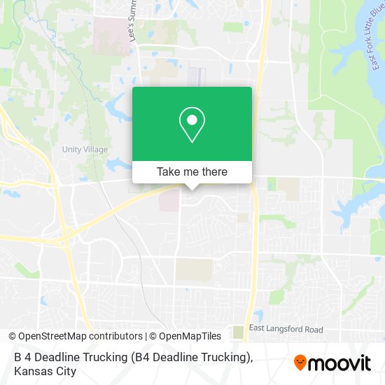 B 4 Deadline Trucking (B4 Deadline Trucking) map