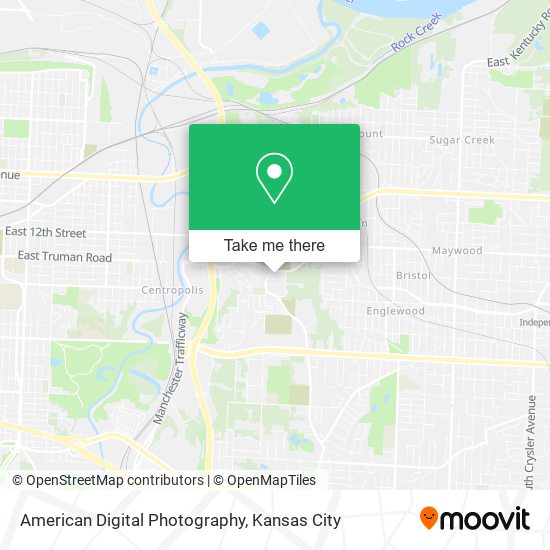 American Digital Photography map