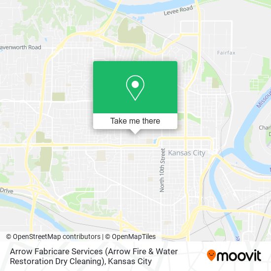 Mapa de Arrow Fabricare Services (Arrow Fire & Water Restoration Dry Cleaning)