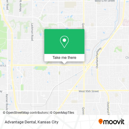 Advantage Dental map