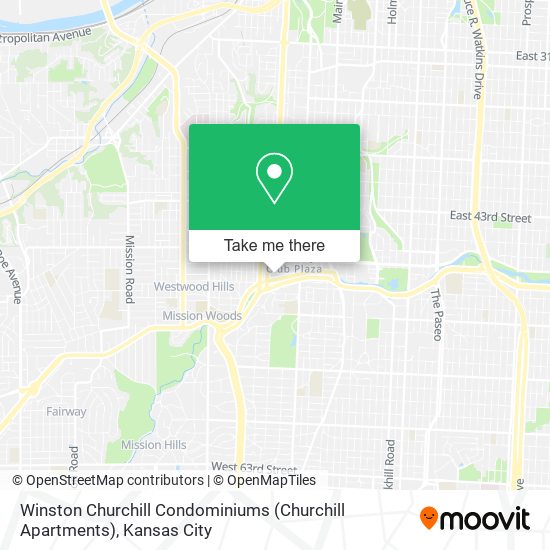 Winston Churchill Condominiums (Churchill Apartments) map