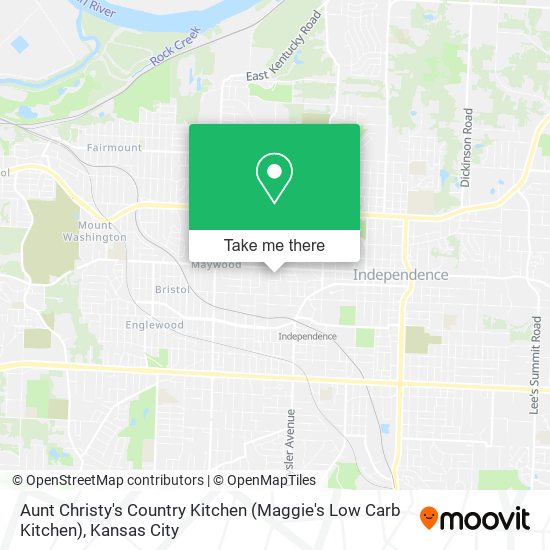 Aunt Christy's Country Kitchen (Maggie's Low Carb Kitchen) map