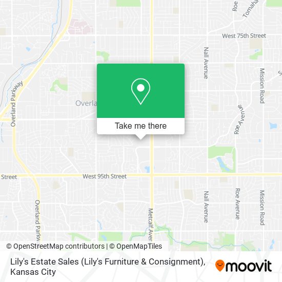 Mapa de Lily's Estate Sales (Lily's Furniture & Consignment)