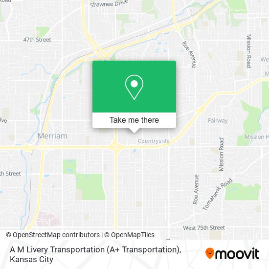 A M Livery Transportation (A+ Transportation) map