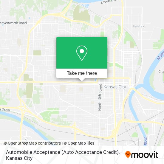 Automobile Acceptance (Auto Acceptance Credit) map