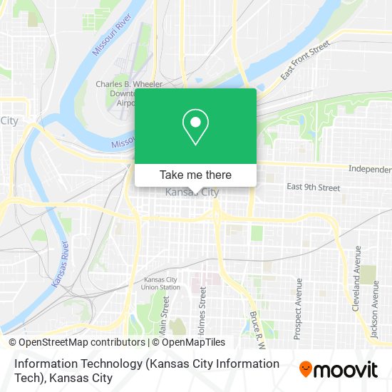 Information Technology (Kansas City Information Tech) map