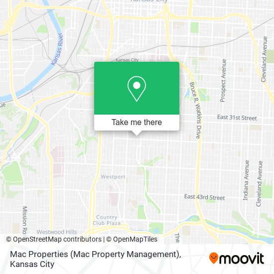 Mapa de Mac Properties (Mac Property Management)