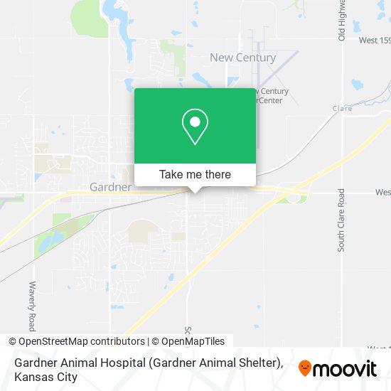 Mapa de Gardner Animal Hospital (Gardner Animal Shelter)