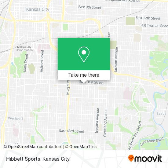 Hibbett Sports map