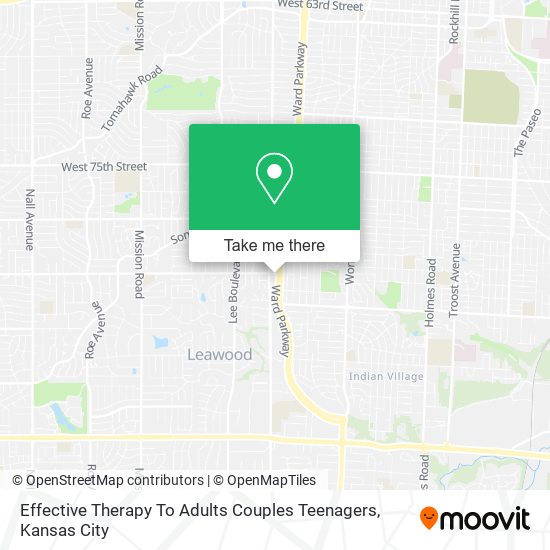 Mapa de Effective Therapy To Adults Couples Teenagers