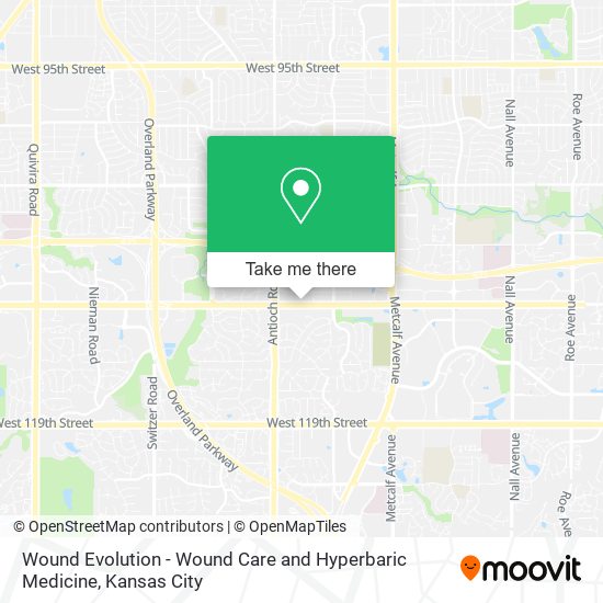 Wound Evolution - Wound Care and Hyperbaric Medicine map