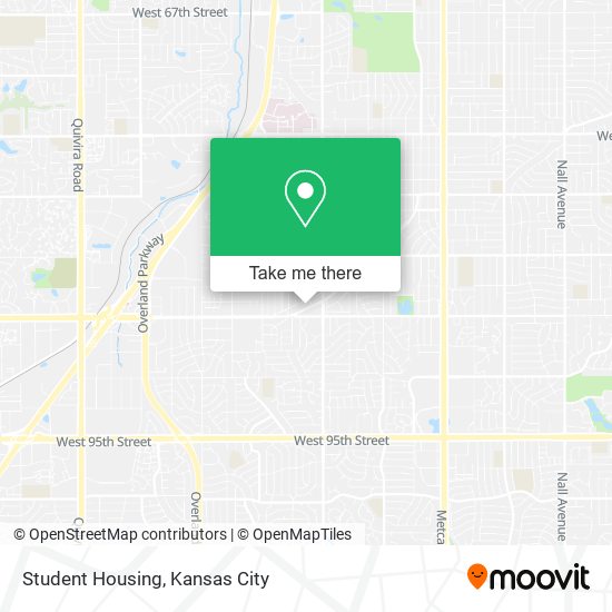 Student Housing map