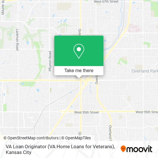 VA Loan Originator (VA Home Loans for Veterans) map