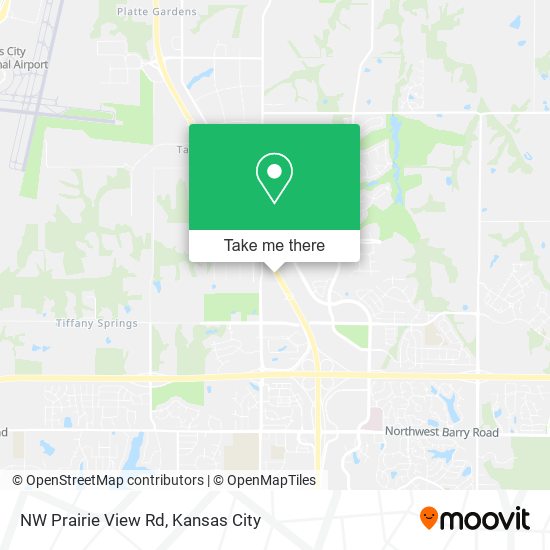 Mapa de NW Prairie View Rd