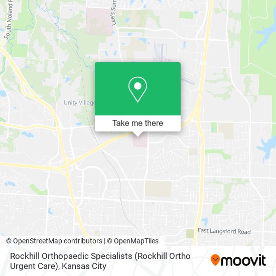 Mapa de Rockhill Orthopaedic Specialists (Rockhill Ortho Urgent Care)