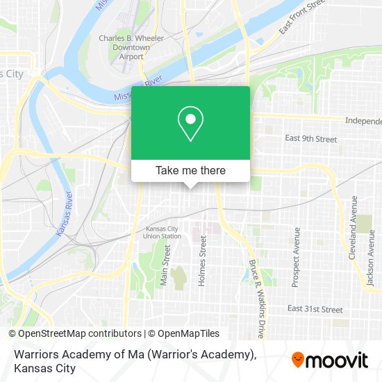 Mapa de Warriors Academy of Ma (Warrior's Academy)