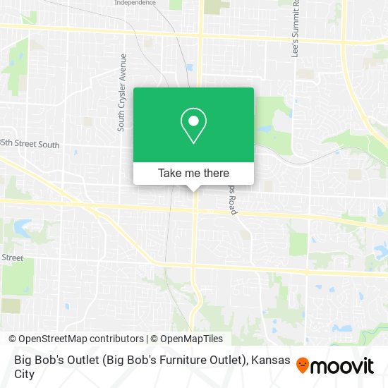 Big Bob's Outlet map