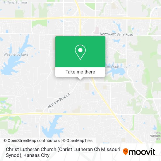 Christ Lutheran Church (Christ Lutheran Ch Missouri Synod) map
