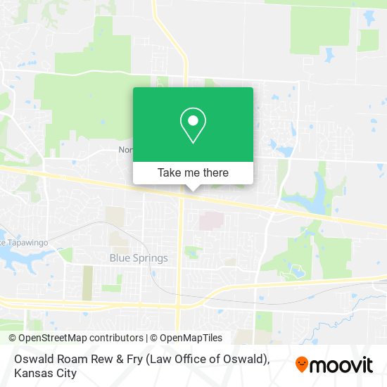 Mapa de Oswald Roam Rew & Fry (Law Office of Oswald)