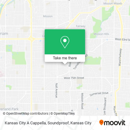 Kansas City A Cappella, Soundproof map