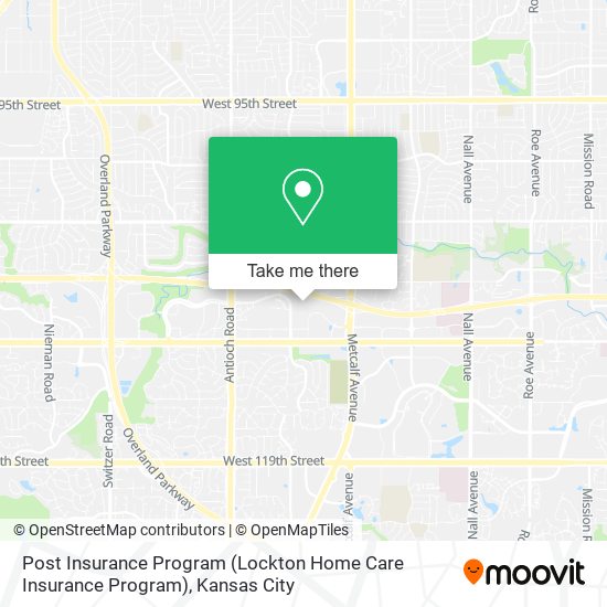 Mapa de Post Insurance Program (Lockton Home Care Insurance Program)