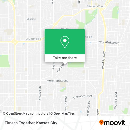 Fitness Together map