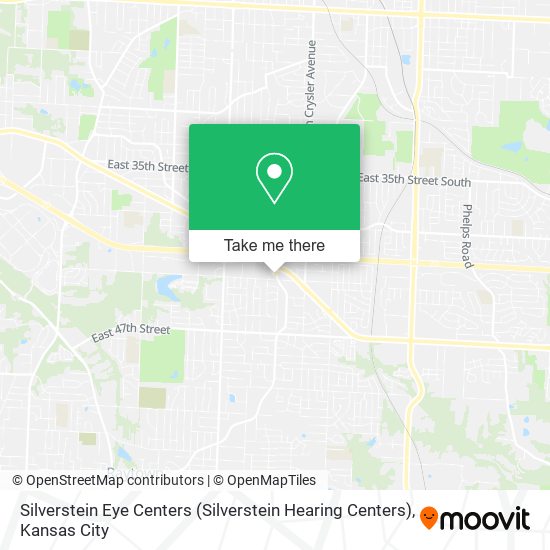 Mapa de Silverstein Eye Centers (Silverstein Hearing Centers)