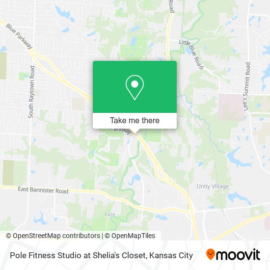 Pole Fitness Studio at Shelia's Closet map