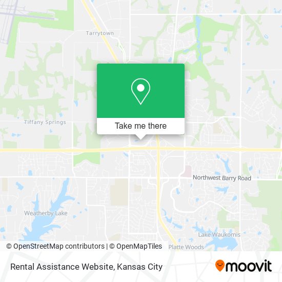 Rental Assistance Website map