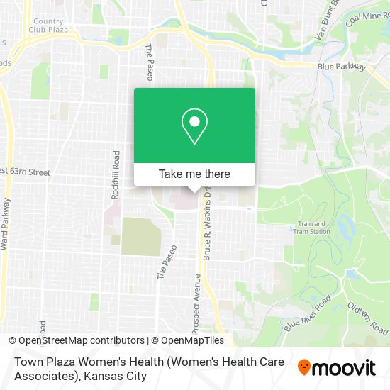 Mapa de Town Plaza Women's Health (Women's Health Care Associates)