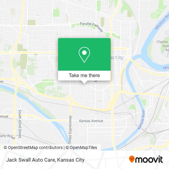 Jack Swall Auto Care map