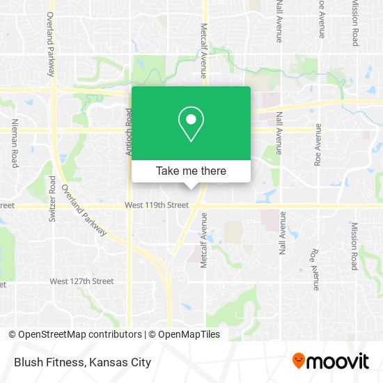 Blush Fitness map