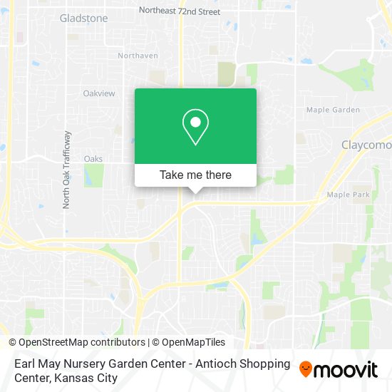 Earl May Nursery Garden Center - Antioch Shopping Center map