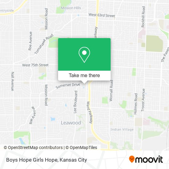 Boys Hope Girls Hope map