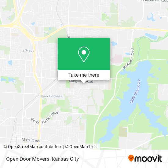 Mapa de Open Door Movers
