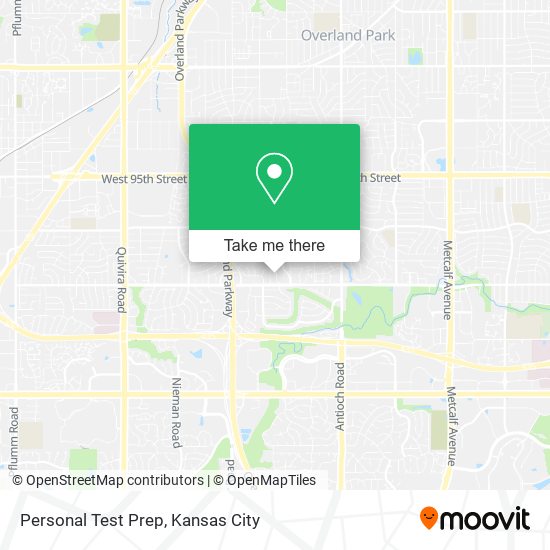 Personal Test Prep map