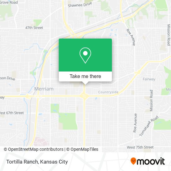 Tortilla Ranch map