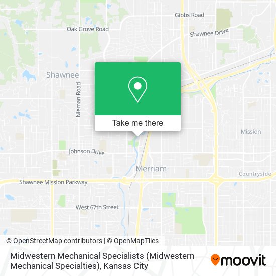 Mapa de Midwestern Mechanical Specialists (Midwestern Mechanical Specialties)