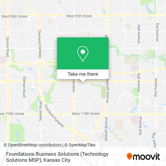 Foundations Business Solutions (Technology Solutions MSP) map