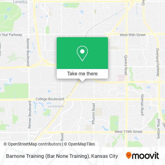 Mapa de Barnone Training (Bar None Training)