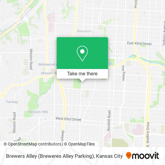 Mapa de Brewers Alley (Breweres Alley Parking)