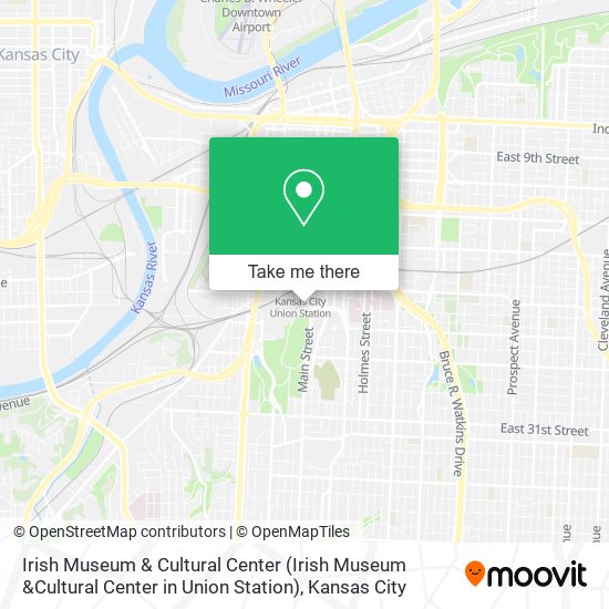 Irish Museum & Cultural Center (Irish Museum &Cultural Center in Union Station) map