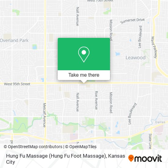 Hung Fu Massage map