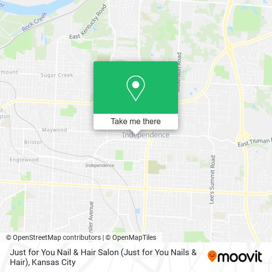 Just for You Nail & Hair Salon (Just for You Nails & Hair) map